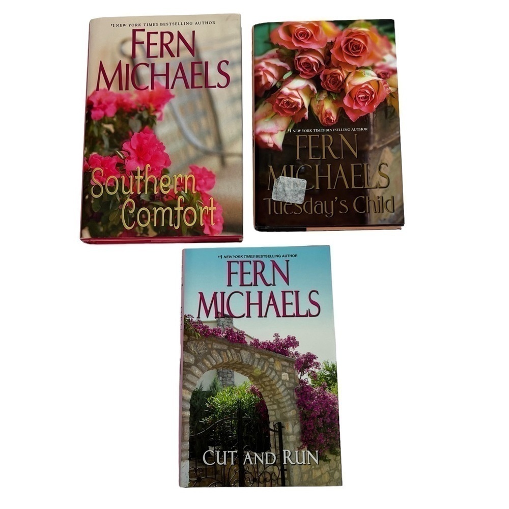 Fern Michaels Fiction Books/Novel Lot/3 Hardcover Dust Jacket Thrillers/Suspense